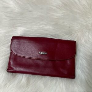 Longchamp leather wallet